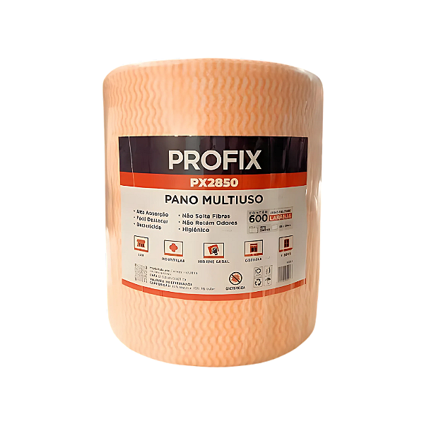 Pano Multiuso Profix 28x300m Laranja