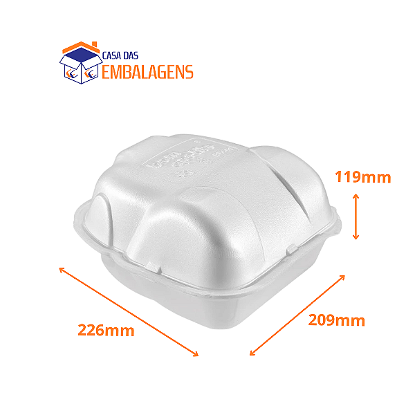 Frangueira Isopor Bom Apetite BFX01 FD Com 100 unidades