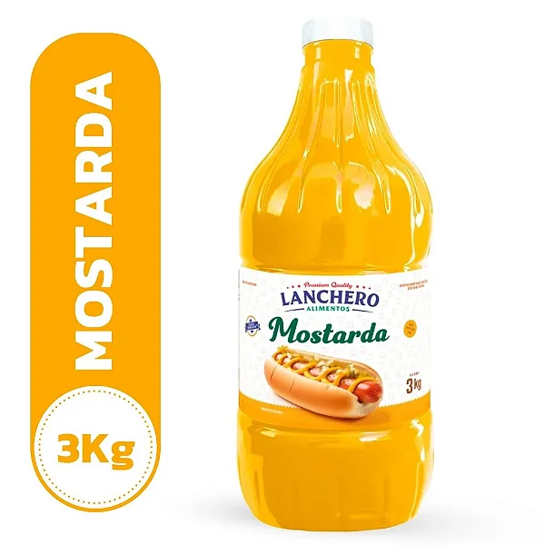 Mostarda Lanchero Galão 3kg
