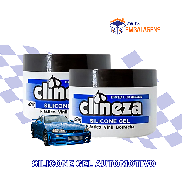 Silicone Gel Automotivo Clineza 250g
