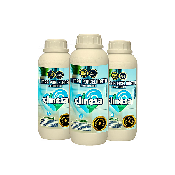 Limpa Porcelanato Clineza 1L Brilho Limpeza Profunda