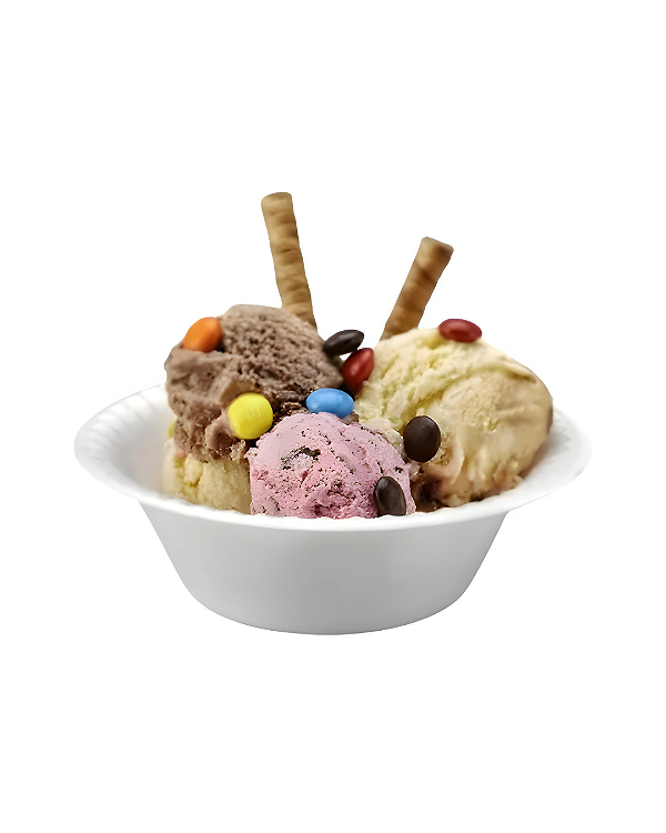 Cumbuca Branca Bom Apetite 350ml 150x45mm  C30Un