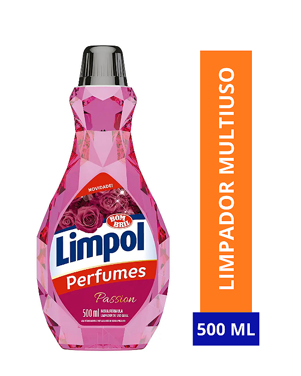 Limpador Perfumado Limpol Passion 500ml