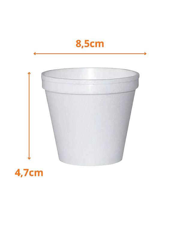 Copo Isopor Térmico 300ml Ultra  Pacote com 25 Unidades
