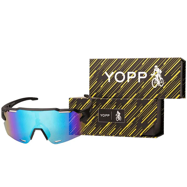 Óculos Yopp Ciclismo 1067 LENTE AZUL