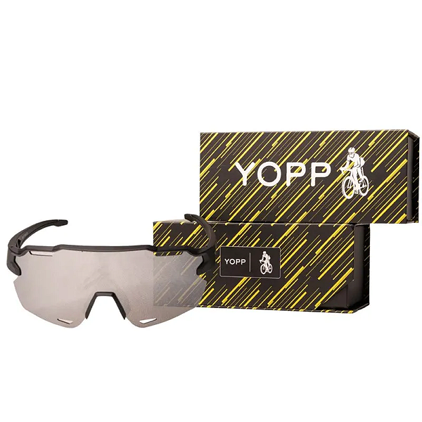Óculos Yopp Ciclismo 1067 LENTE PRATA