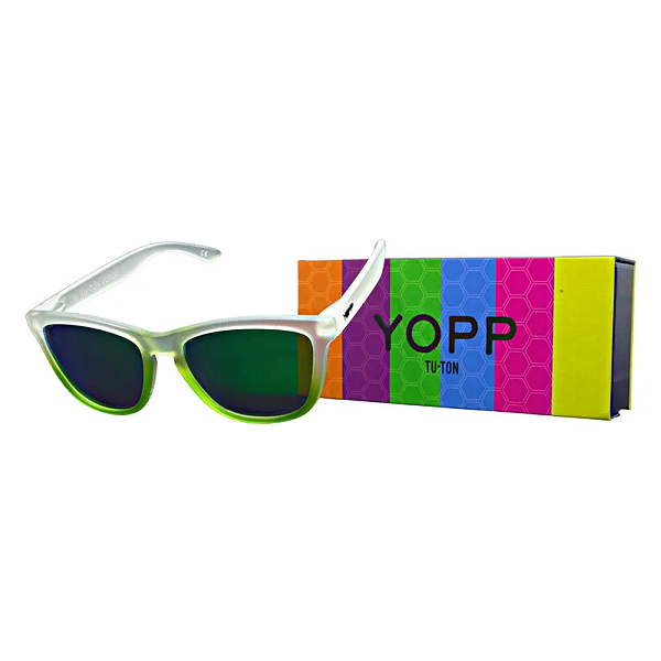 Óculos de Sol Polarizado UV 400 WHITE TU-TON VERDE