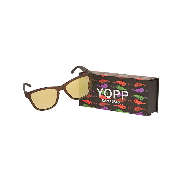 Óculos de Sol Polarizado UV 400 CAMALEÃO COBRE