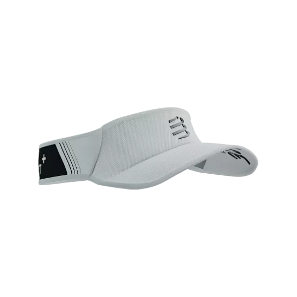 Viseira Ultralight  Branca / Preta COMPRESSPORT
