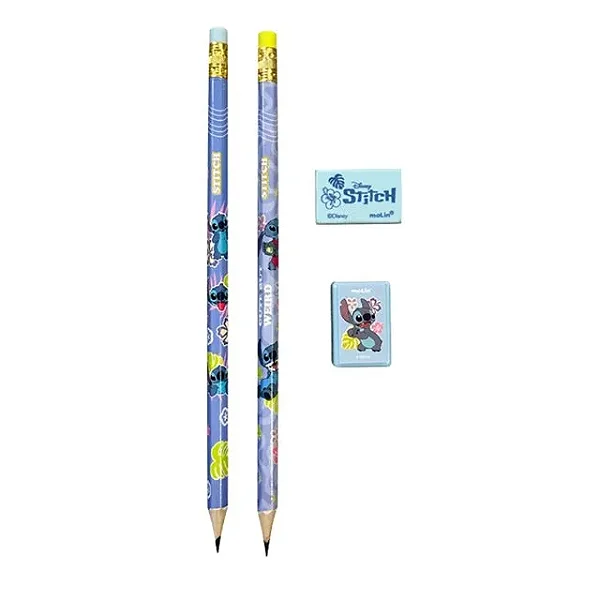 Escolar Stitch 4 Peças