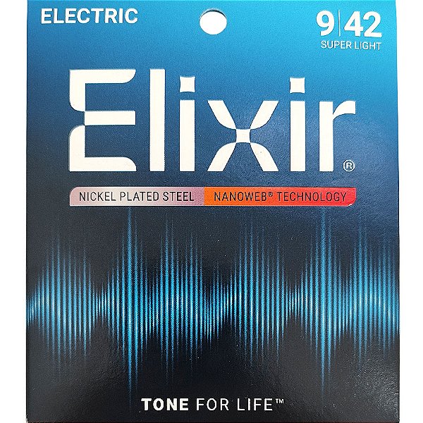 Corda Para Guitarra 009 Super Light Elixir
