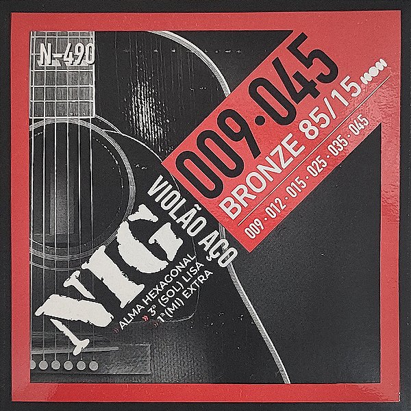 Corda Para Violão 009 N-490 Nig