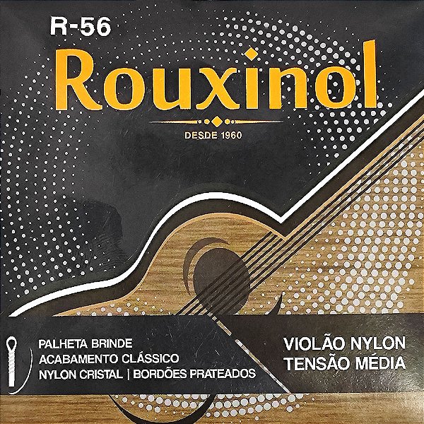 Corda Para Violão Nylon R-56 Rouxinol