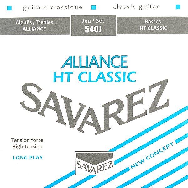 Corda Para Violão Nylon 540j Alta Tensão Alliance Savarez