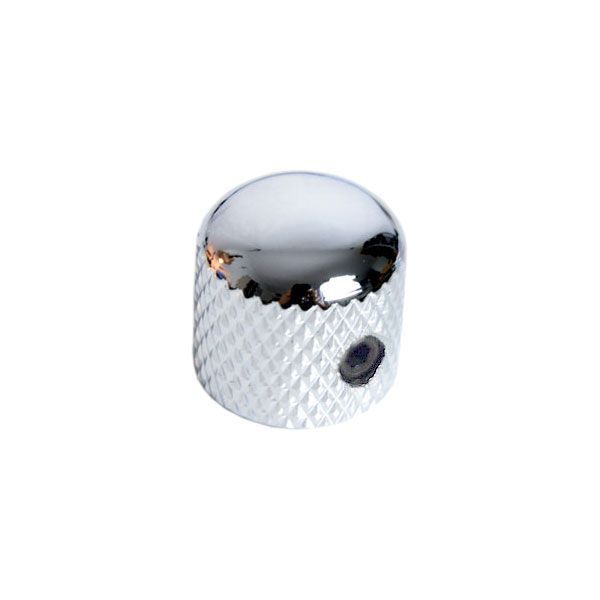 Knob Metal Arredondado com Parafuso Cromado