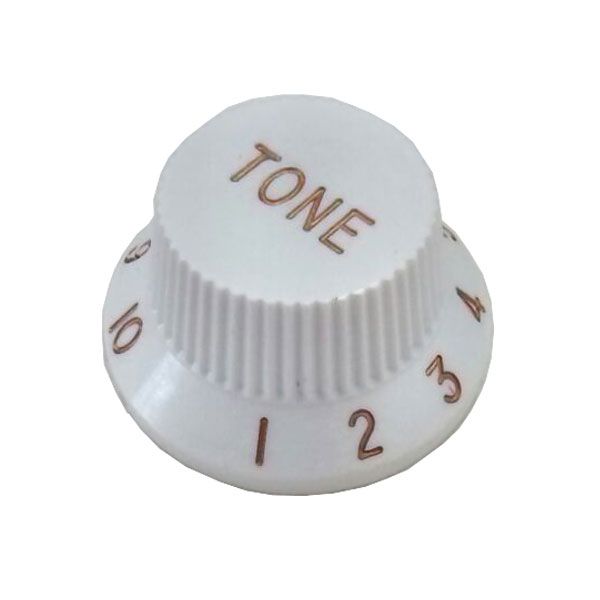 Knob Plástico Tradicional Strato Tone Branco