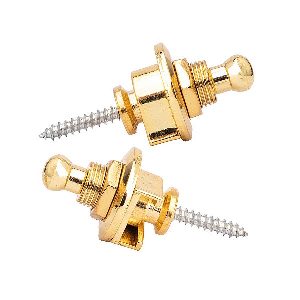 Roldana Strap Lock Trava Correia Dourada