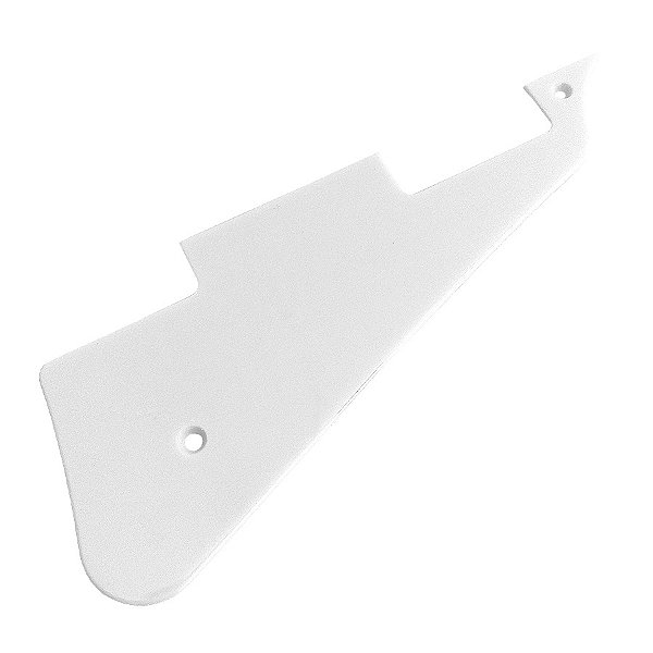 Escudo Para Guitarra Les Paul 1 Camada Branco