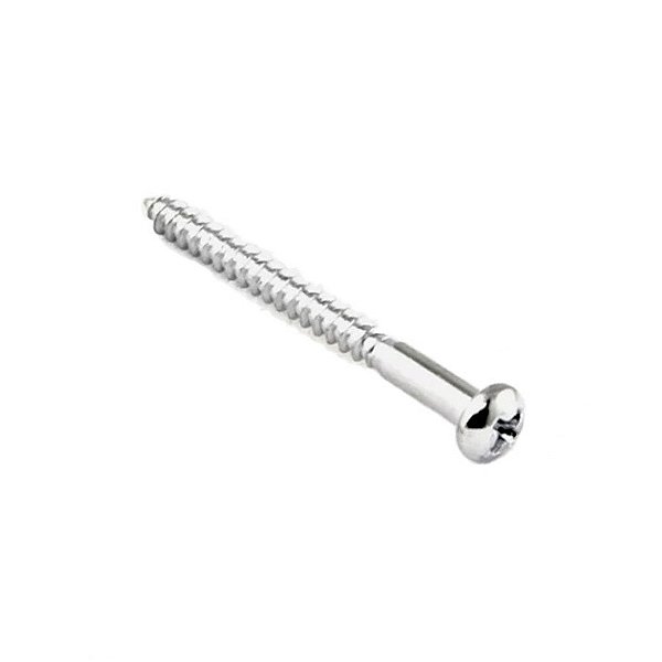 Parafuso Para Captador de Baixo 35 x 2,6mm Cromado
