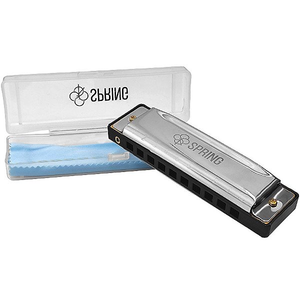 Gaita Diatônica Com Afinação Dó SG-20C Spring