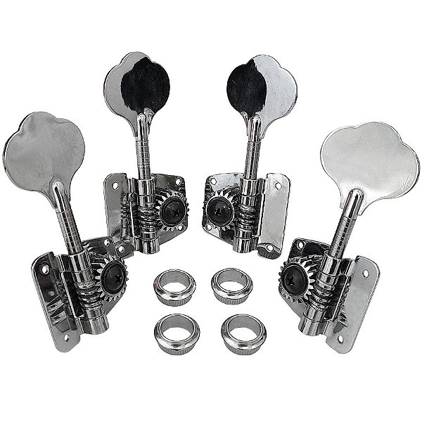 Tarraxa Para Baixo Padrão Fender 2 + 2 Cromada Tennessee