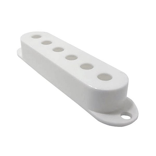 Capa Para Captador de Guitarra Stratocaster Single 48mm branca