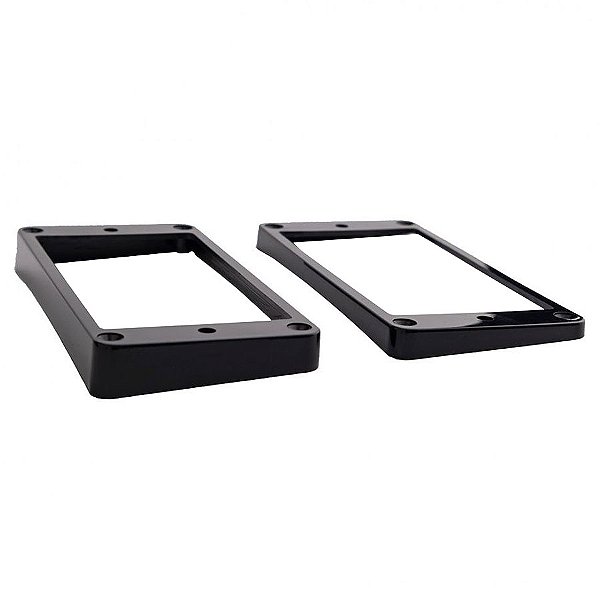 Kit Moldura Captador Humbucker Les Paul Preto