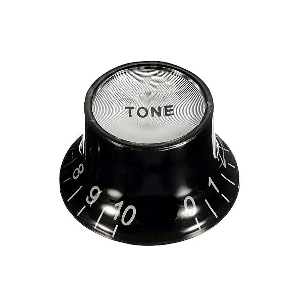 Knob Acrílico Top Hat Tone Preto