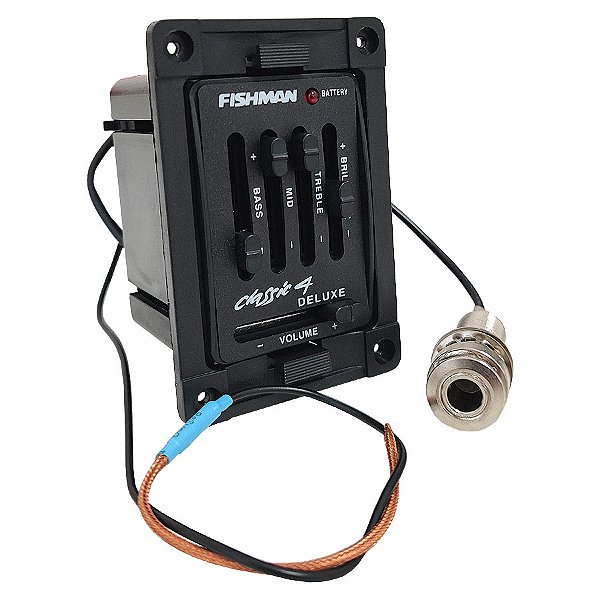 Pré Amp Circuito Para Violão Classic 4 Deluxe Fishman