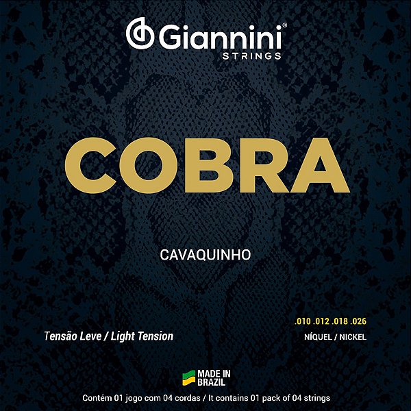 Corda Para Cavaquinho Com Bolinha Cobra Giannini