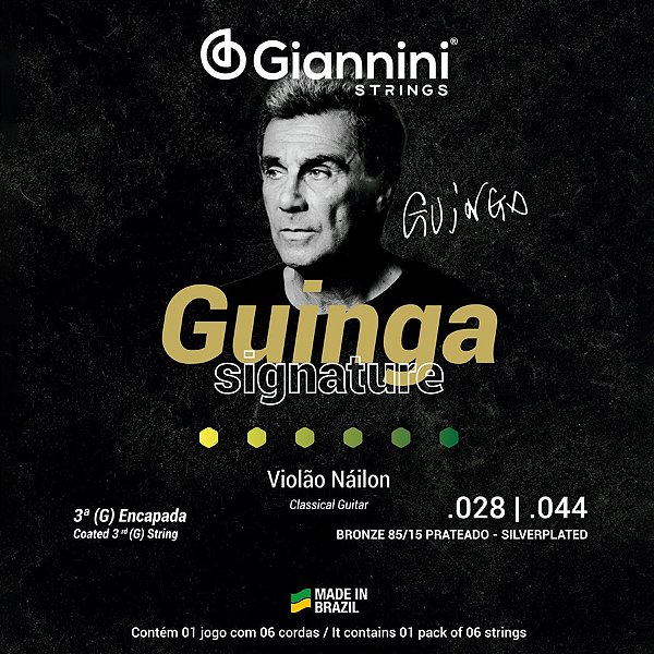 Corda Para Violão Nylon .028 Guinga Signature Giannini