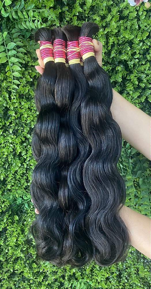 Cabelo Indiano Ondulado 65cm (100g)