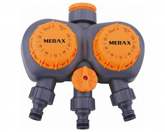 TEMPORIZADOR DUPLO PARA IRRIGAÇÃO MERAX