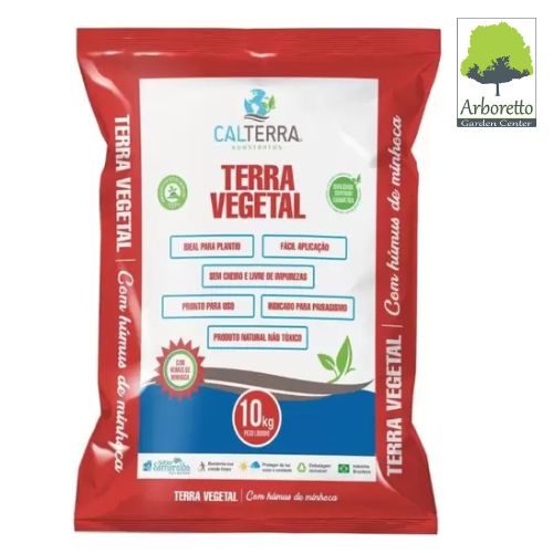 TERRA VEGETAL C/HUMUS 10Kg CALTERRA