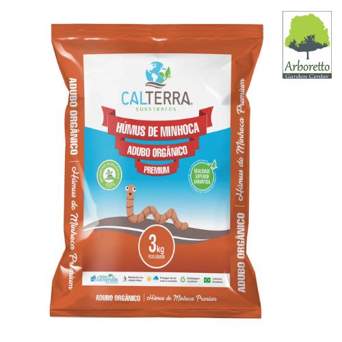 HUMUS DE MINHOCA 03Kg CALTERRA