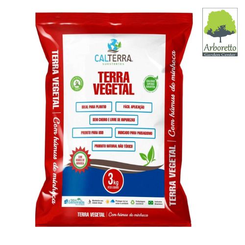 TERRA VEGETAL C/HUMUS 3Kg CALTERRA