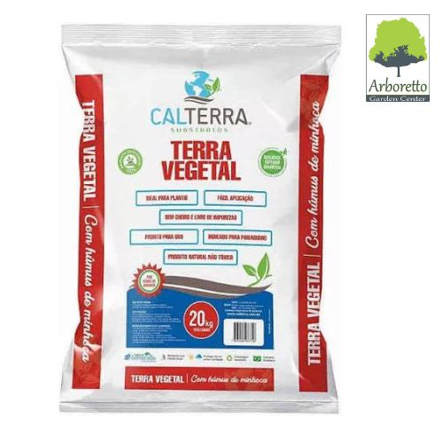 TERRA VEGETAL C/HUMUS 20Kg CALTERRA