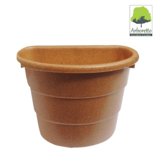 VASO ARANDELA FIBRA MADEIRA CEREJEIRA UTILIPLAS