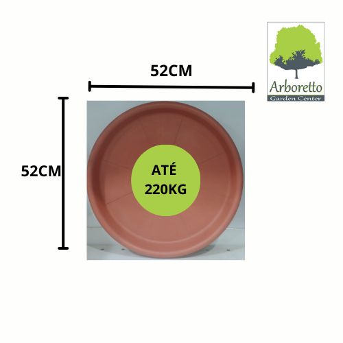 PRATO COM RODAS TERRACOTA SKATE 52CM FG
