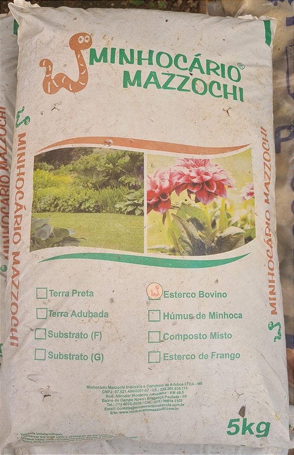 ESTERCO DE GADO 5Kg MAZZOCHI