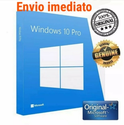 Windows 10 Pro – Licença Vitalícia – Versão 32/64 Bits + Nota Fiscal