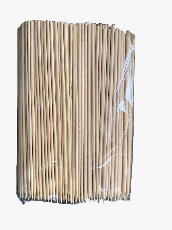 Espetos de bambu