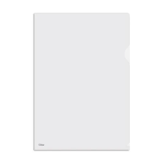 Pasta L Transparente A4 Organização Escolar