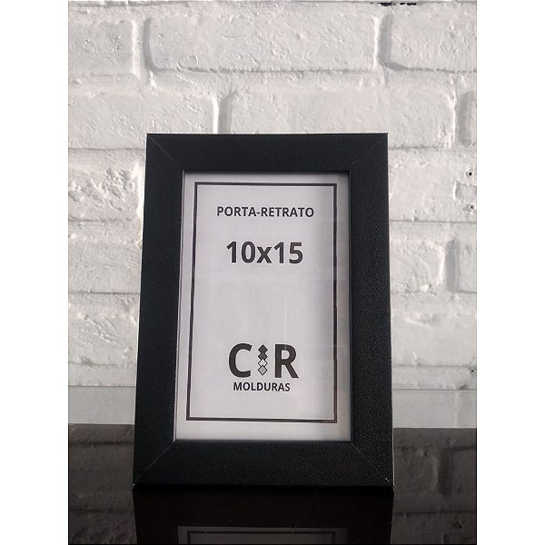 Porta retrato 10x15 Laminado em PET - Com Vidro