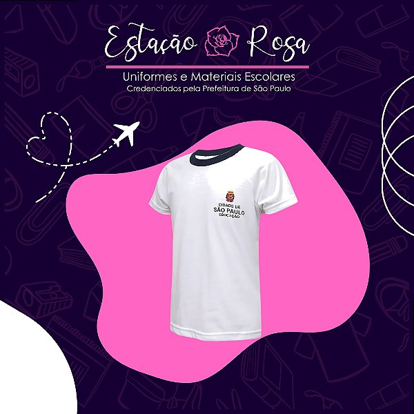 Camiseta Escolar Prefeitura de São Paulo
