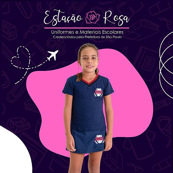 Short-Saia Escolar Cândido Procópio