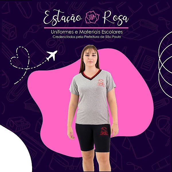 Baby Look Escolar Ruy de Mello