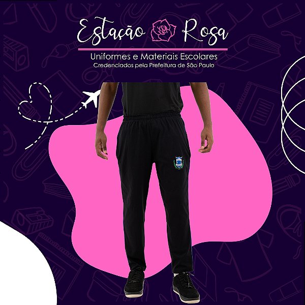 Calça Tradicional Flanelada Escolar Zípora