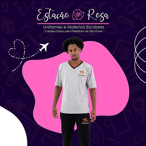 Camiseta Cinza Tradicional Yervant Kissajikian