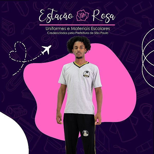 Camiseta Tradicional Escolar Pedro Taques